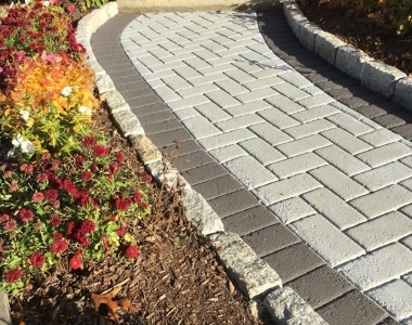 Stamped Walkway